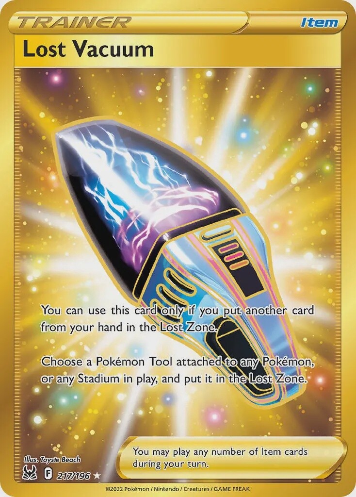 Lost Vacuum - Secret Rare - Lost Origin - 217