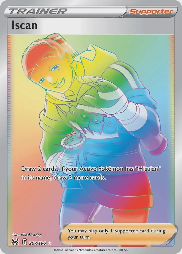 Iscan - Secret Rare - Lost Origin - 207