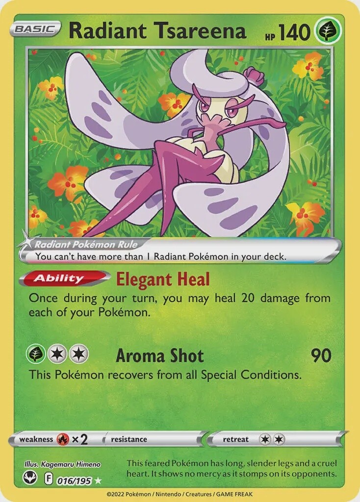 Radiant Tsareena - Ultra Rare - Silver Tempest - 16