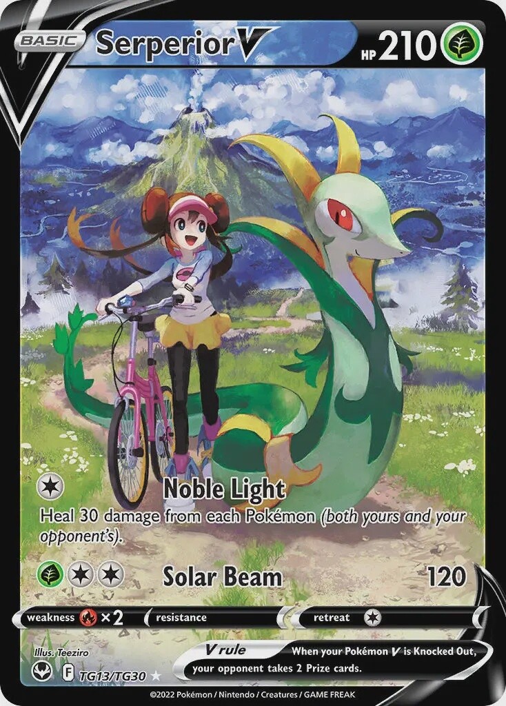 Serperior V - Ultra Rare - Silver Tempest - TG13
