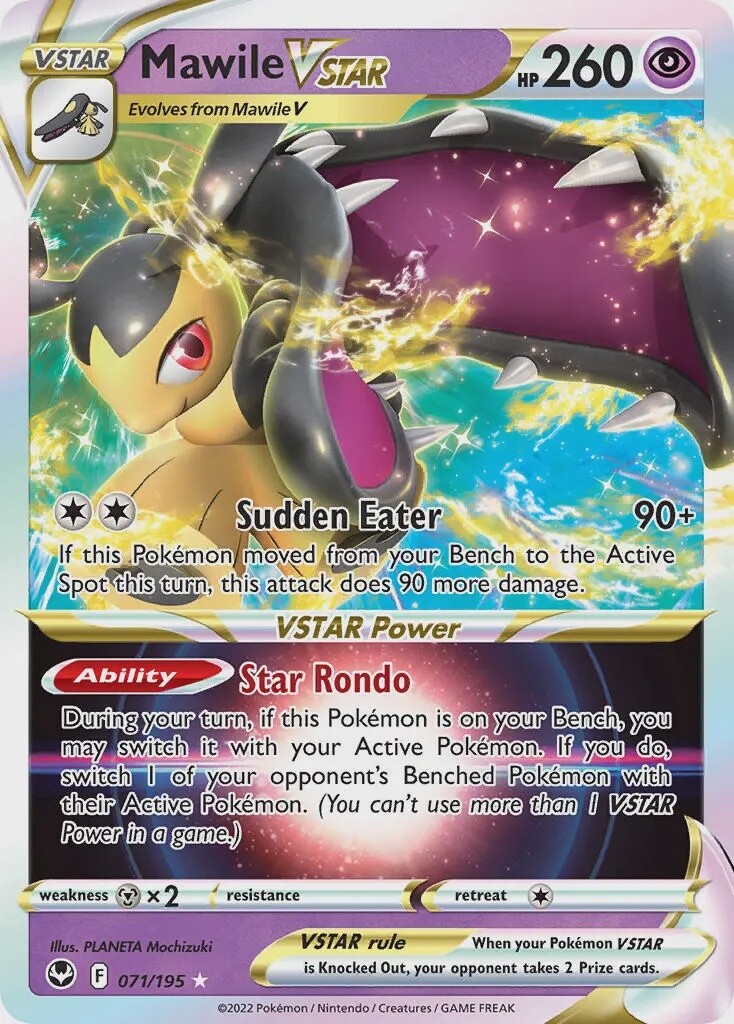 Mawile VSTAR - Ultra Rare - Silver Tempest - 71