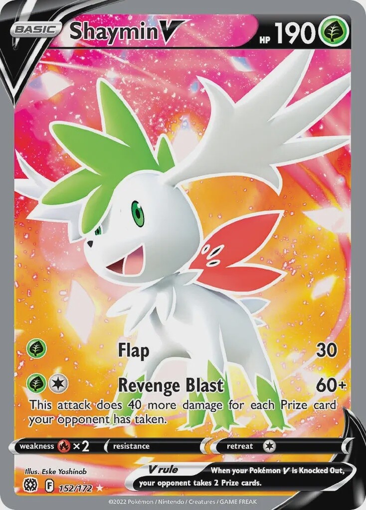 Shaymin V - Ultra Rare - Brilliant Stars - 152