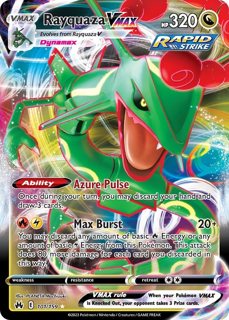 Rayquaza VMAX - Ultra Rare - Crown Zenith - 101