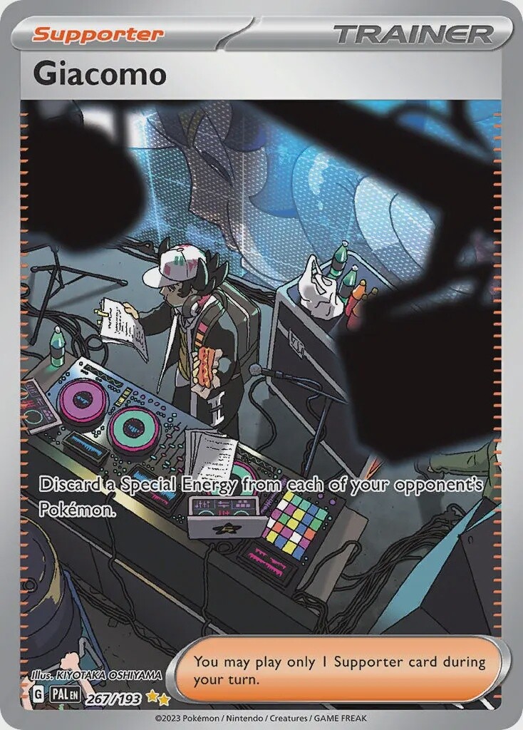 Giacomo - Special Illustration Rare - Paldea Evolved - 267