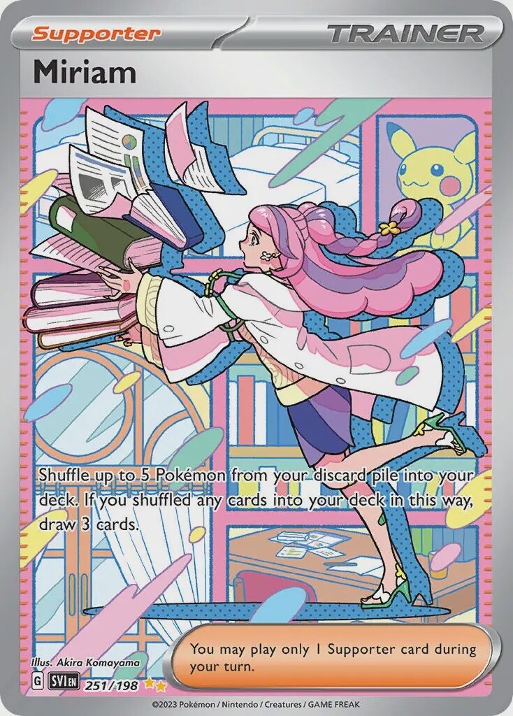 Miriam - Special Illustration Rare - Scarlet &amp; Violet - 251