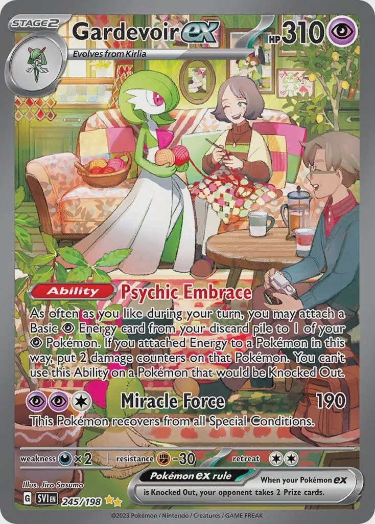 Gardevoir ex - Special Illustration Rare - Scarlet &amp; Violet - 245