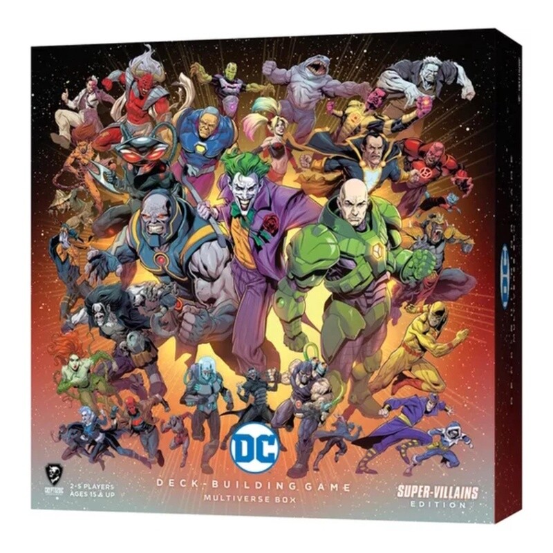 DC Deck-Building Game: Multiverse Box 10th Anni. KS Exclusive Super-Villains Edition