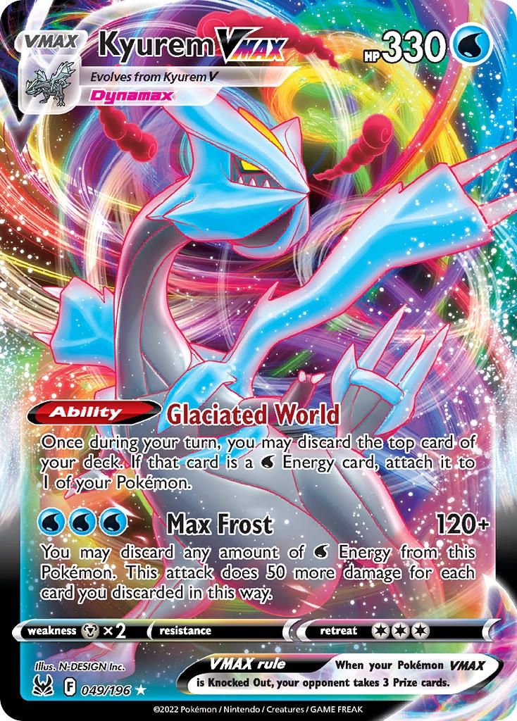 Kyurem VMAX - Ultra Rare - Lost Origin - 49