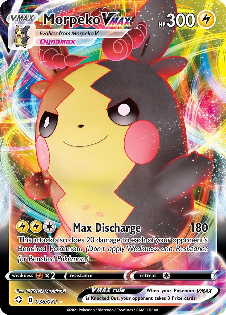 Morpeko VMAX - Ultra Rare - Shining Fates - 38