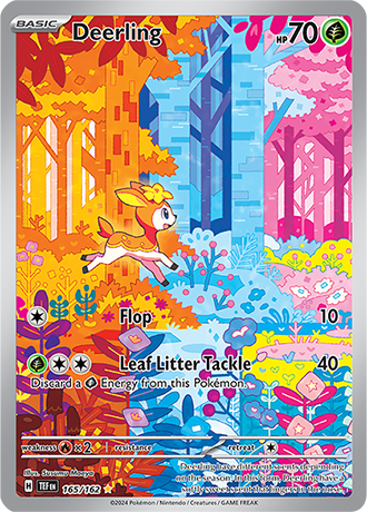 Deerling - Illustration Rare - Temporal Forces - 165