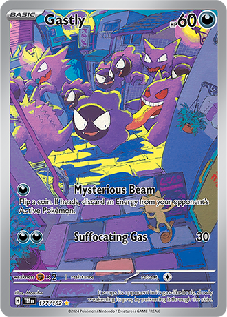 Gastly - Illustration Rare - Temporal Forces - 177