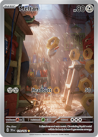 Meltan - Illustration Rare - Temporal Forces - 179