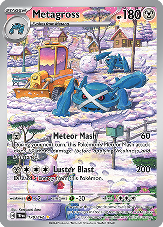 Metagross - Illustration Rare - Temporal Forces - 178