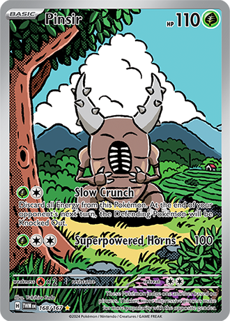Pinsir - Illustration Rare - Twilight Masquerade - 168