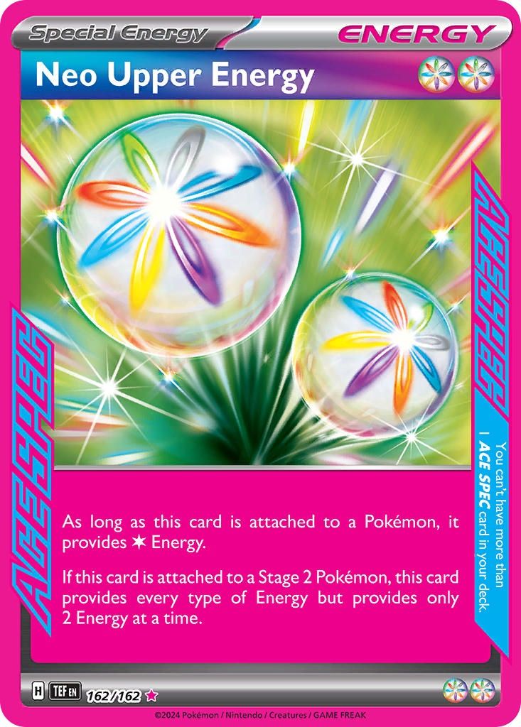 Neo Upper Energy - ACE Rare - Temporal Forces - 162
