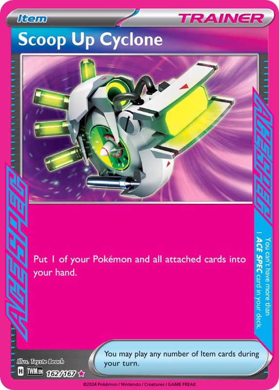 Scoop Up Cyclone - ACE Rare - Twilight Masquerade - 162