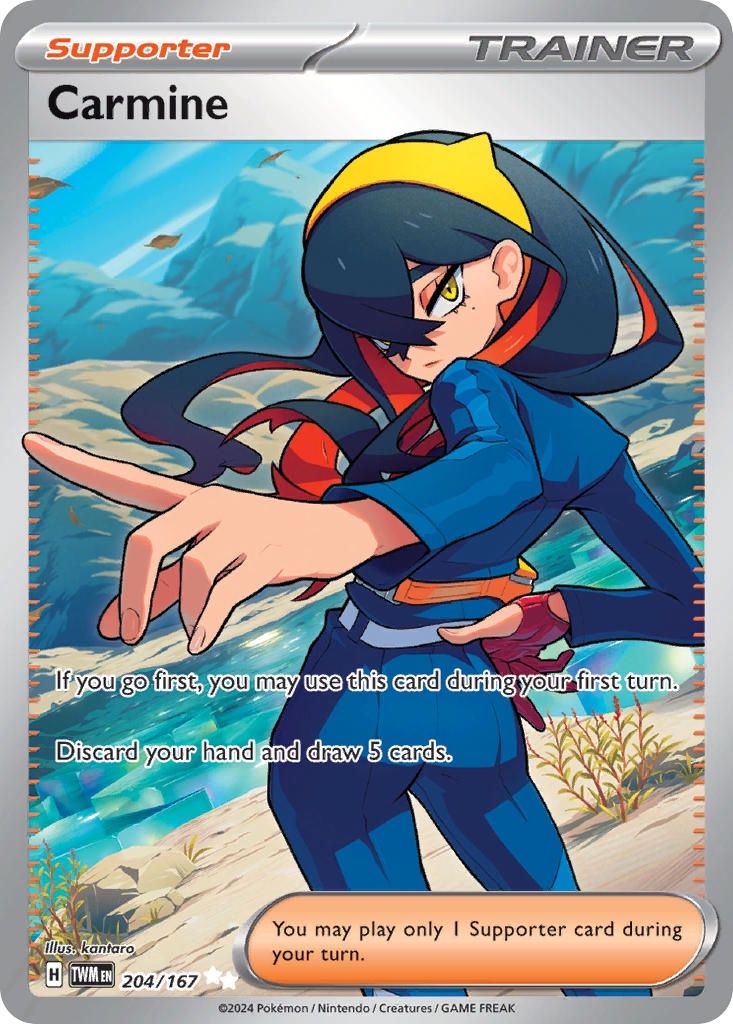Carmine - Ultra Rare - Twilight Masquerade - 204