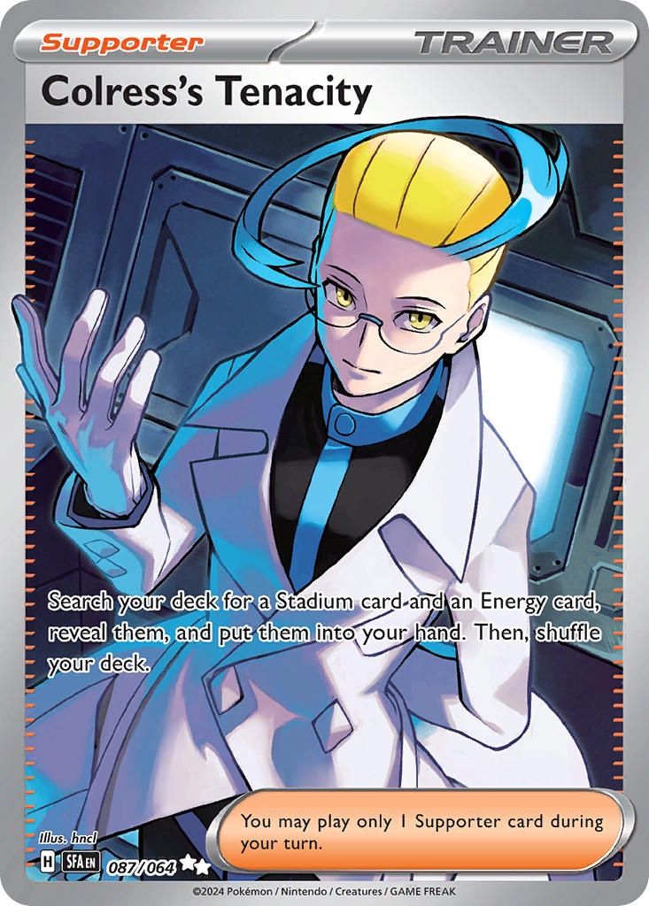 Colress&#39;s Tenacity - Ultra Rare - Shrouded Fable - 87