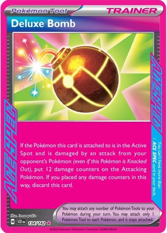 Deluxe Bomb - ACE Rare - Stellar Crown - 134