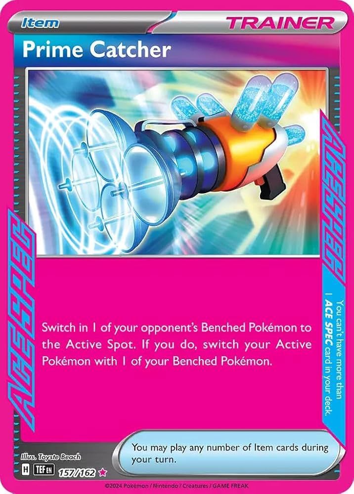 Prime Catcher - ACE Rare - Temporal Forces - 157
