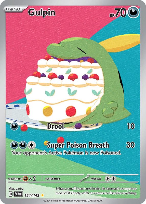 Gulpin - Illustration Rare - Stellar Crown - 154
