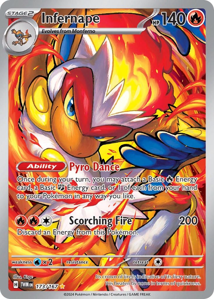 Infernape - Illustration Rare - Twilight Masquerade - 173
