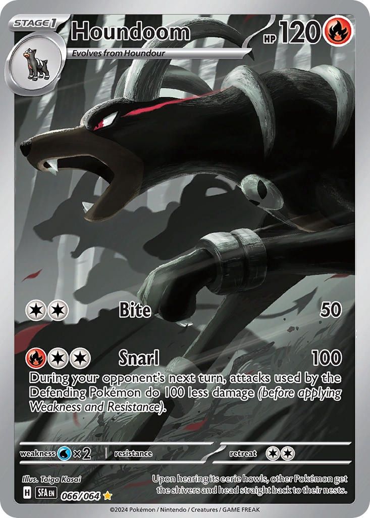 Houndoom - Illustration Rare - Shrouded Fable - 66