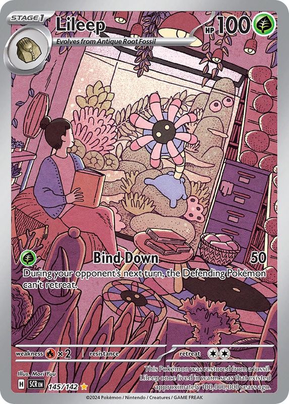 Lileep - Illustration Rare - Stellar Crown - 145