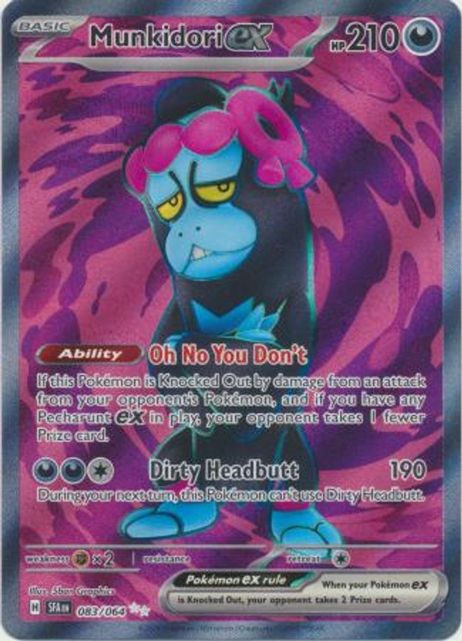 Munkidori ex - Ultra Rare - Shrouded Fable - 83