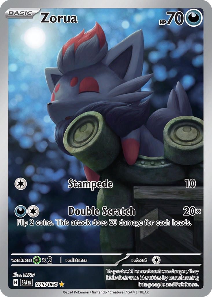Zorua - Illustration Rare - Shrouded Fable - 75