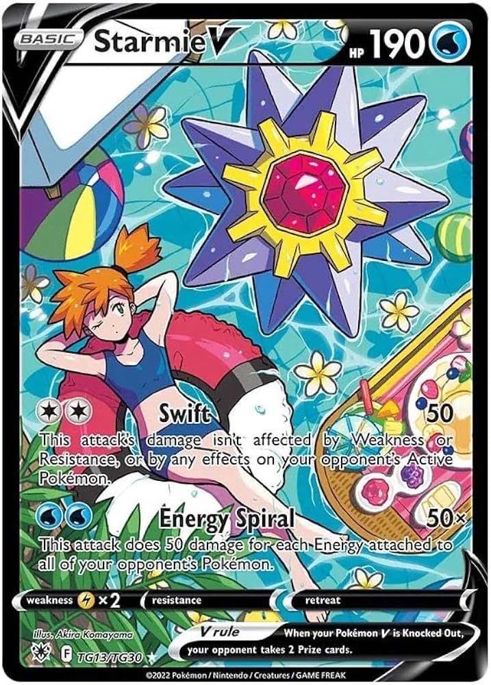 Starmie V - Ultra Rare - Astral Radiance - TG13
