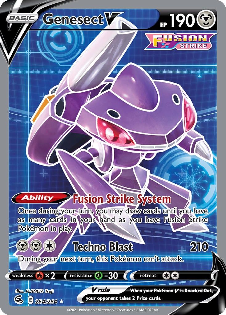 Genesect V - Ultra Rare - Fusion Strike - 254
