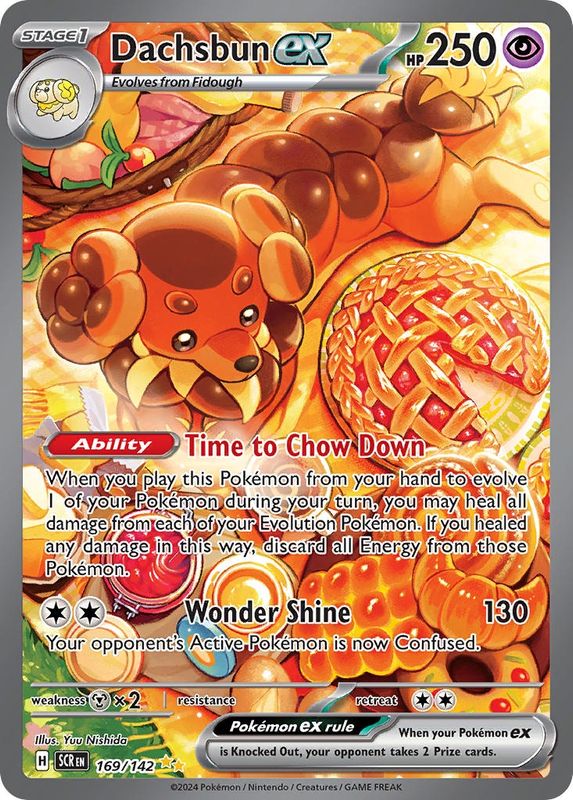 Dachsbun ex - Special Illustration Rare - Stellar Crown - 169