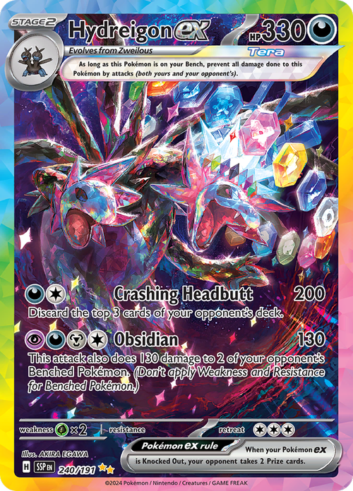Hydreigon ex - Special Illustration Rare - Surging Sparks - 240