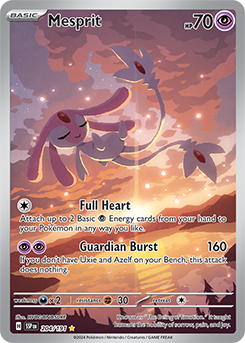 Mesprit - Illustration Rare - Surging Sparks - 204