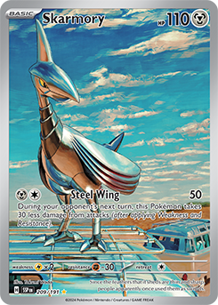 Skarmory - Illustration Rare - Surging Sparks - 209