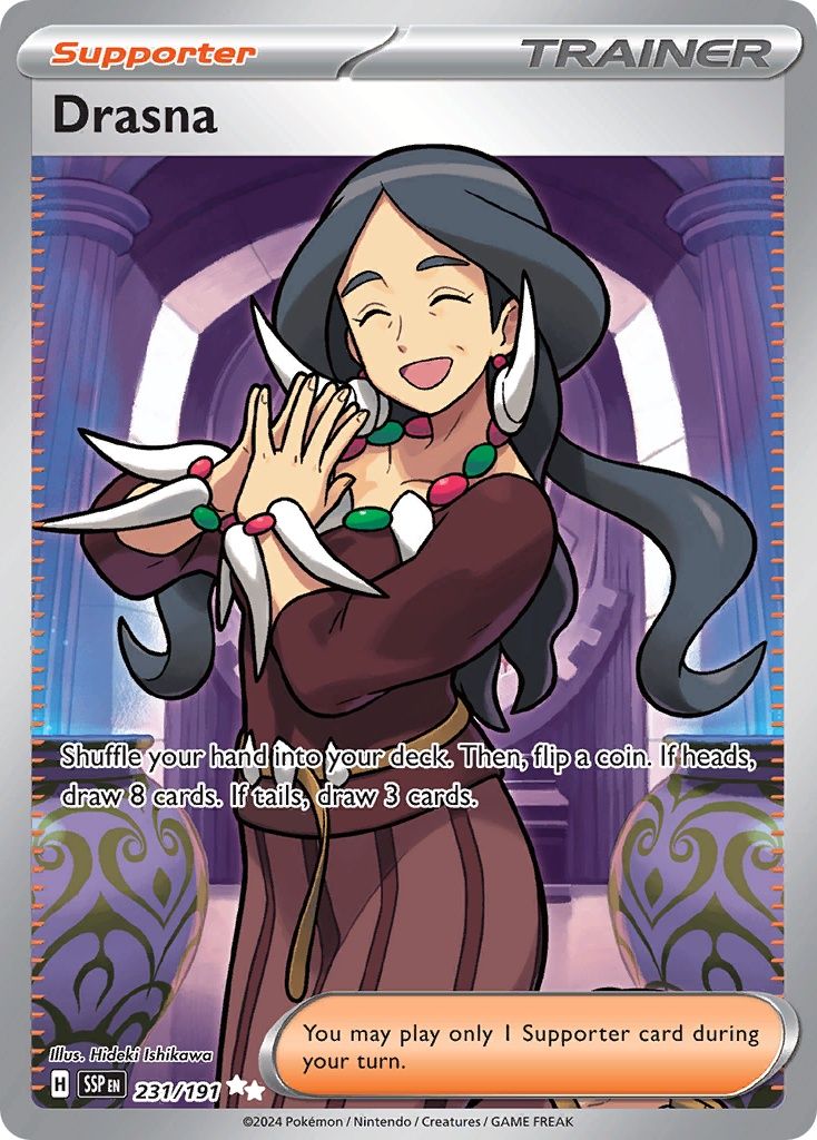 Drasna - Ultra Rare - Surging Sparks - 231