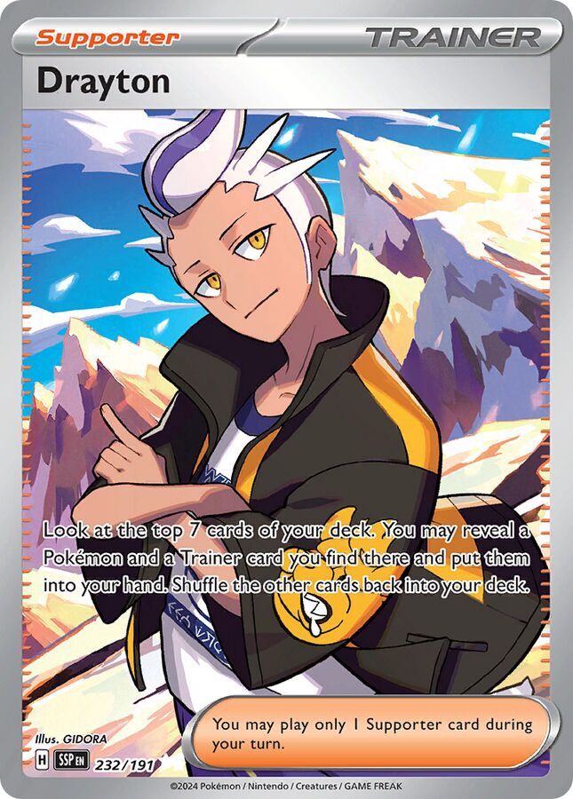 Drayton - Ultra Rare - Surging Sparks - 232
