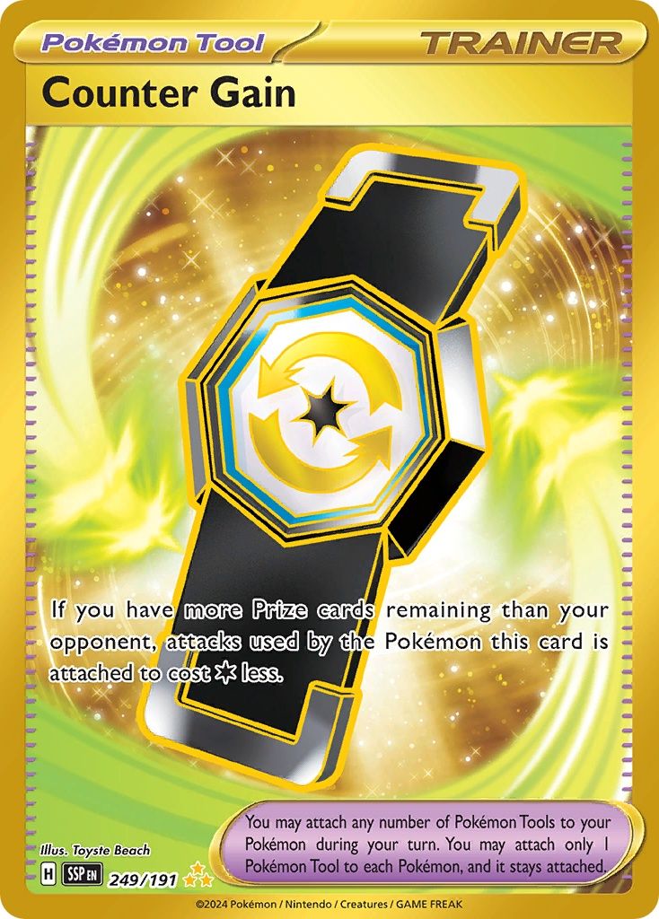 Counter Gain - Secret Rare - Surging Sparks - 249