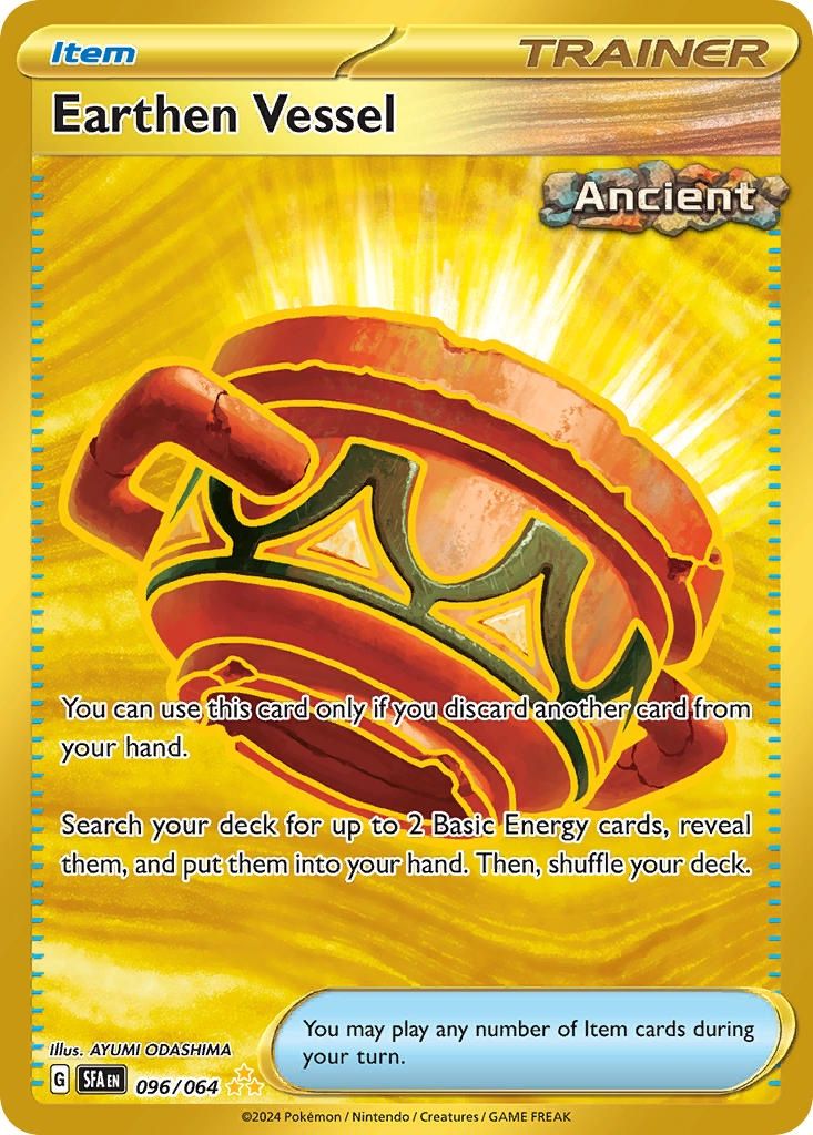 Earthen Vessel - Secret Rare - Shrouded Fable - 96