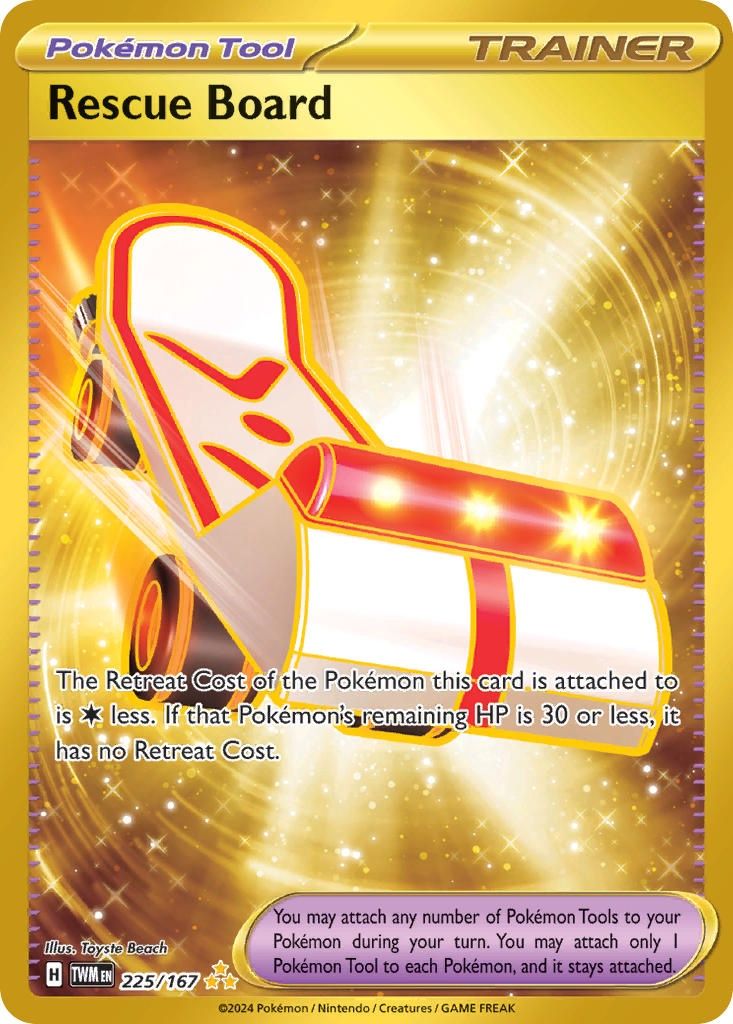 Rescue Board - Secret Rare - Twilight Masquerade - 225