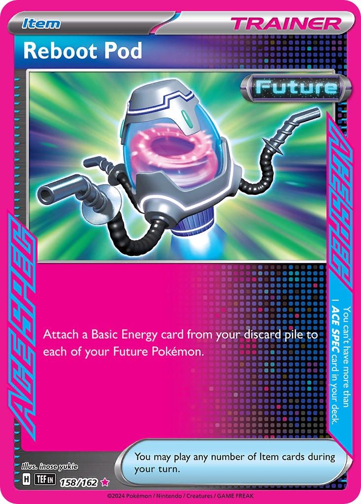 Reboot Pod - ACE Rare - Temporal Forces - 158