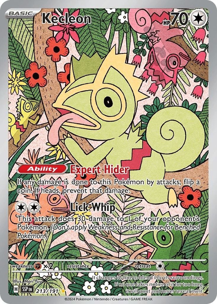 Kecleon - Illustration Rare - Surging Sparks - 213