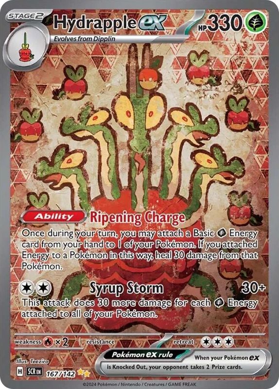 Hydrapple ex - Special Illustration Rare - Stellar Crown - 167