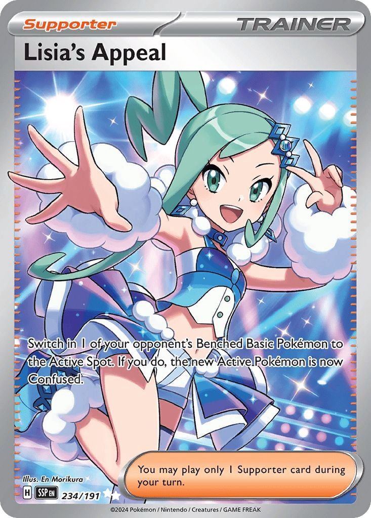 Lisia&#39;s Appeal - Ultra Rare - Surging Sparks - 234