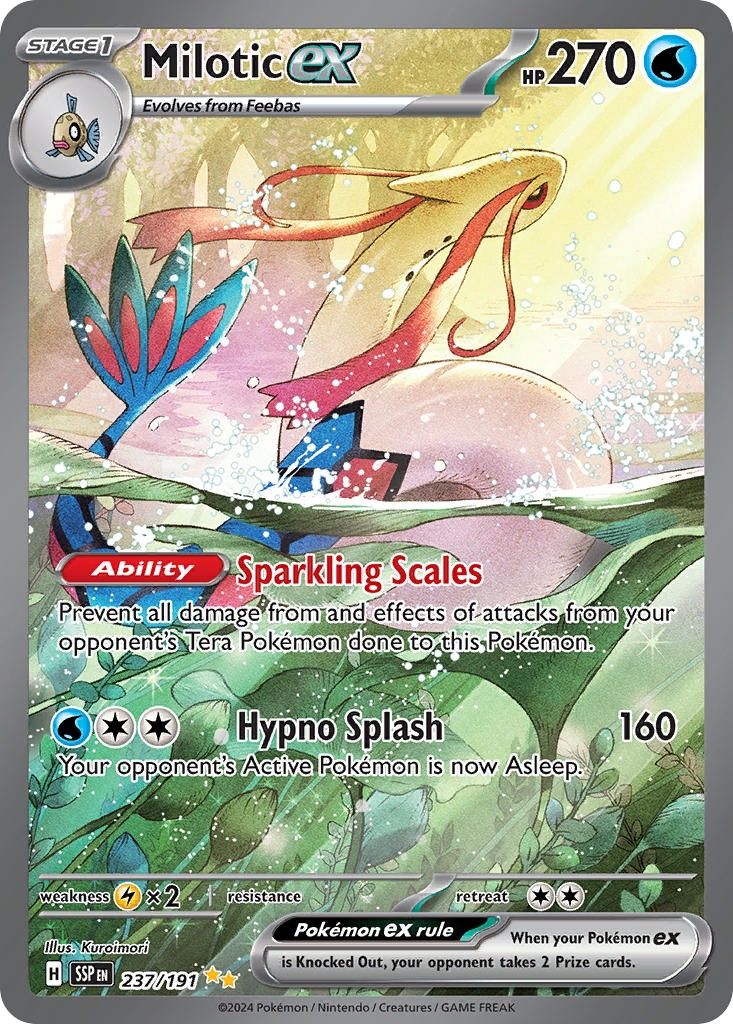 Milotic ex - Special Illustration Rare - Surging Sparks - 237