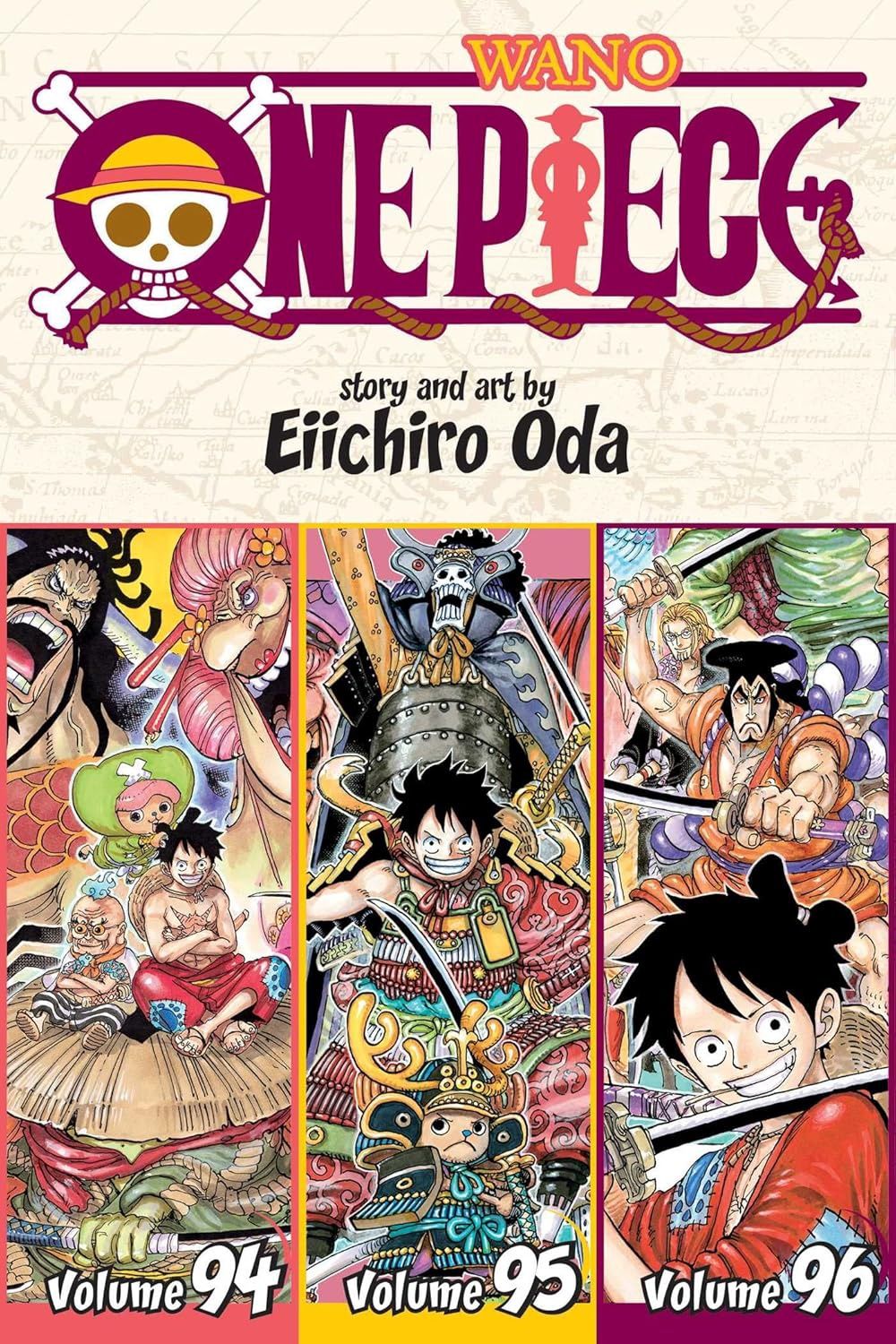 ONE PIECE OMNIBUS 32 VOLUMES 94-95-96