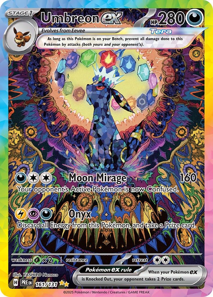 Umbreon ex - Special Illustration Rare - Prismatic Evolutions - 161