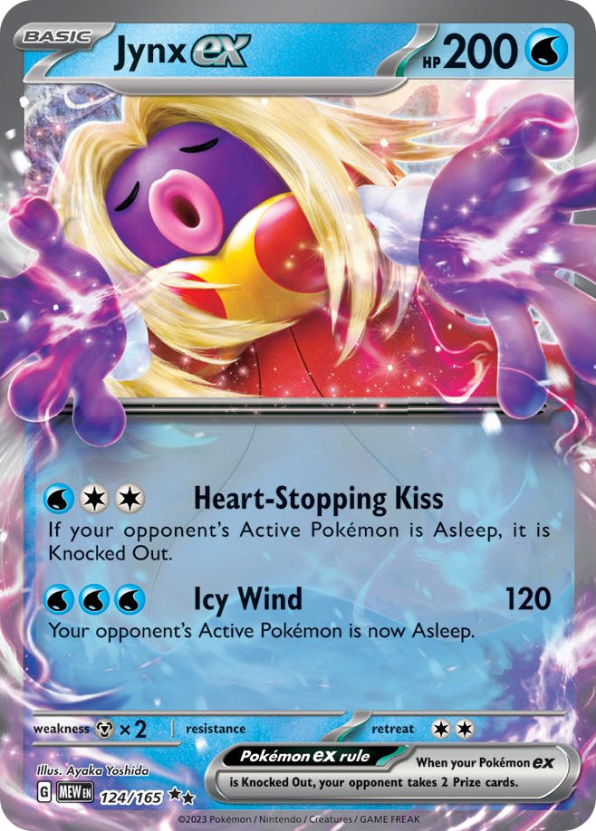 Jynx ex - Double Rare - 151 - 124