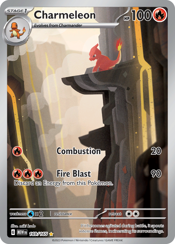 Charmeleon - Illustration Rare - 151 - 169